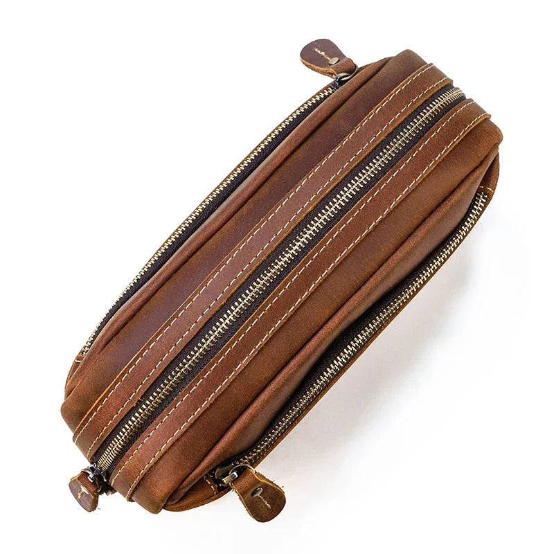 Pochette pour homme cuir