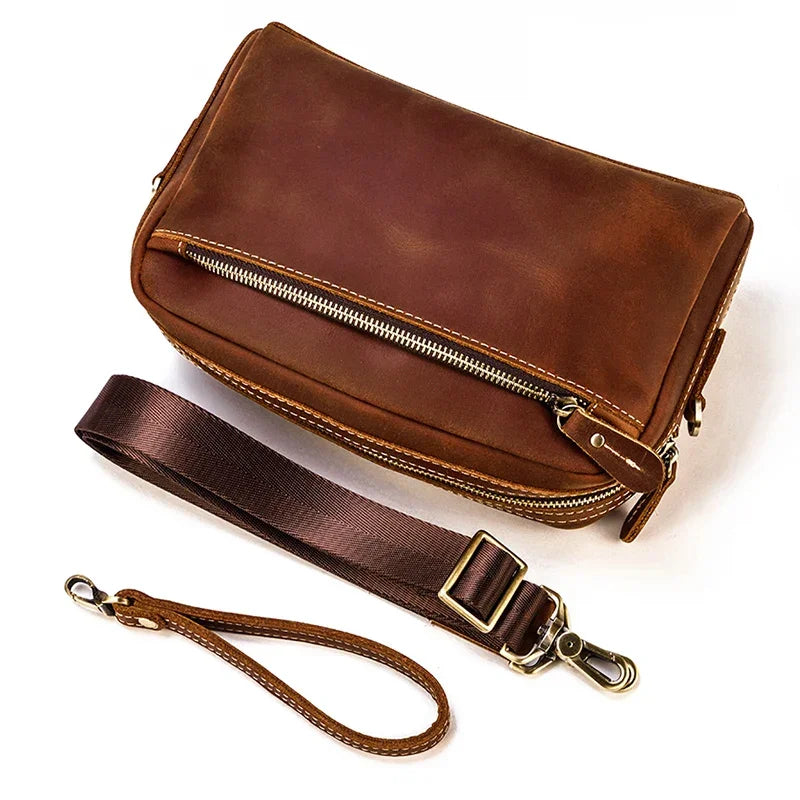 Pochette pour homme cuir