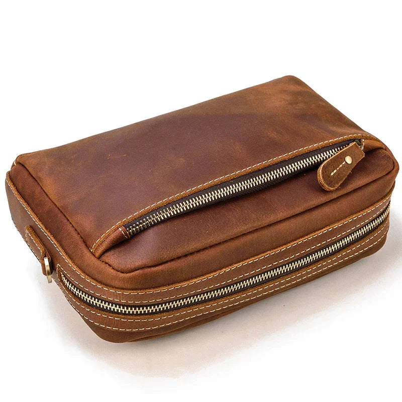 Pochette pour homme cuir