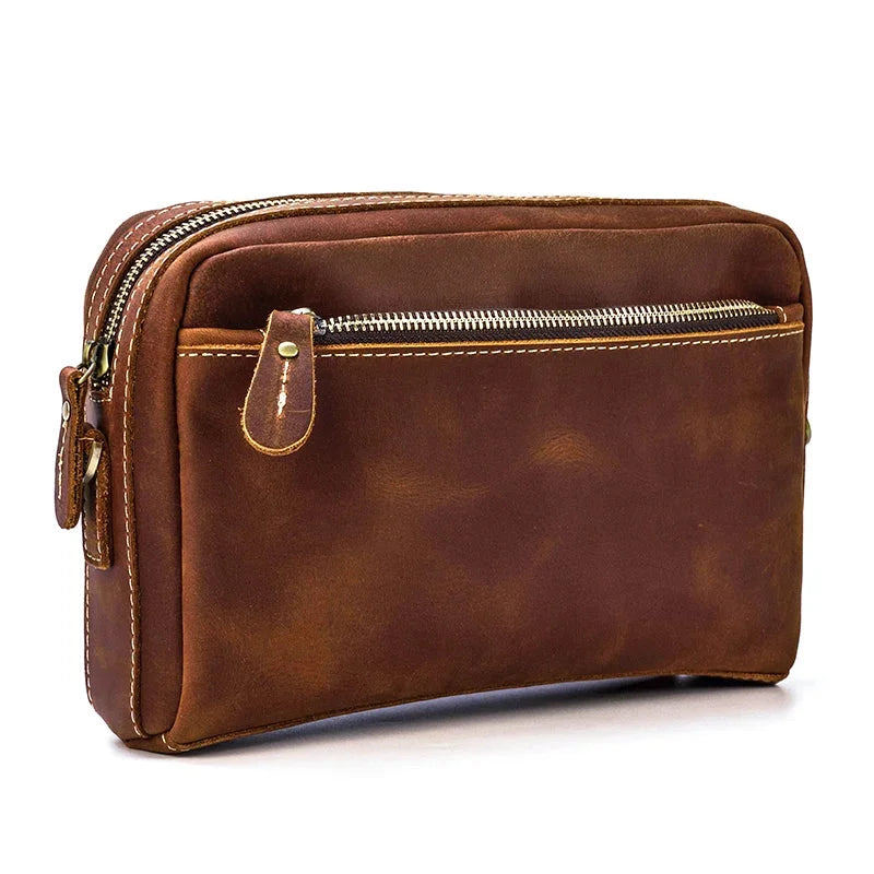 Pochette pour homme cuir