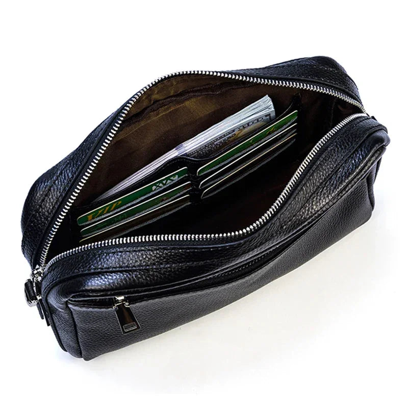 Pochette pour homme cuir