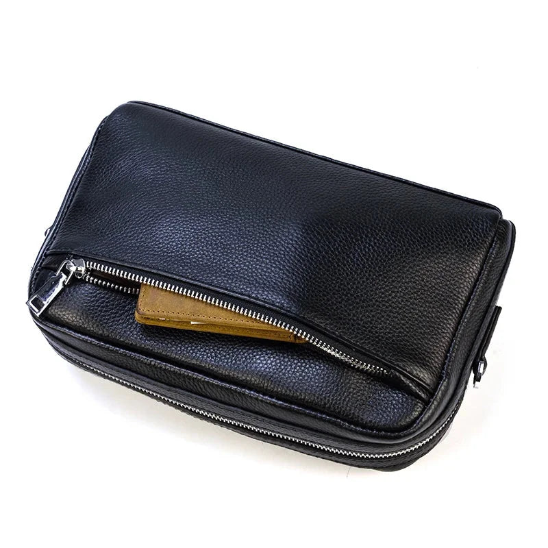 Pochette pour homme cuir