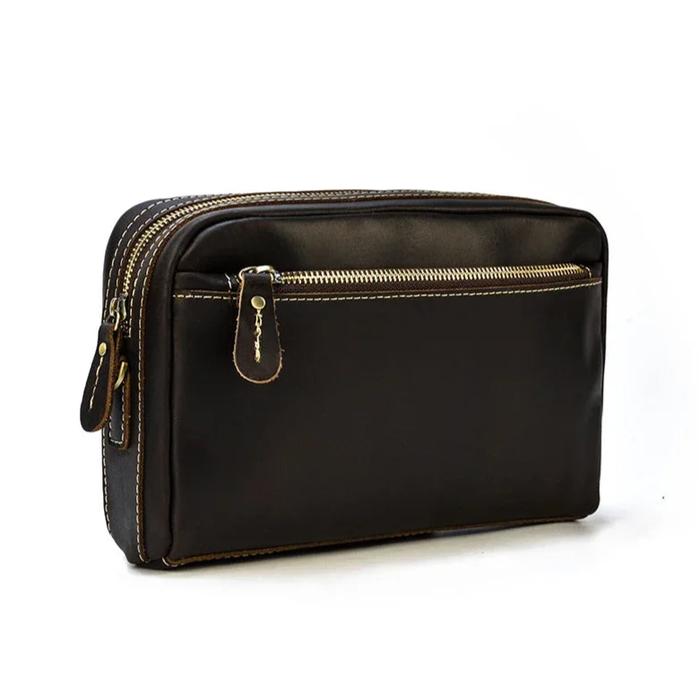 Pochette pour homme cuir