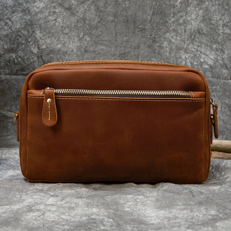 Pochette pour homme cuir