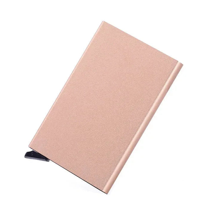 Porte carte aluminium homme