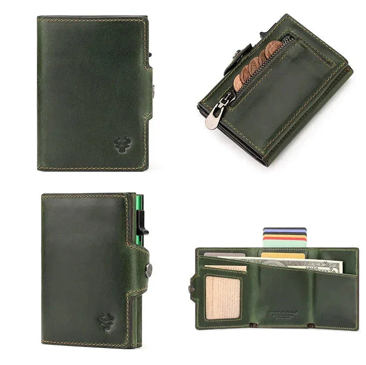 Porte carte homme cuir