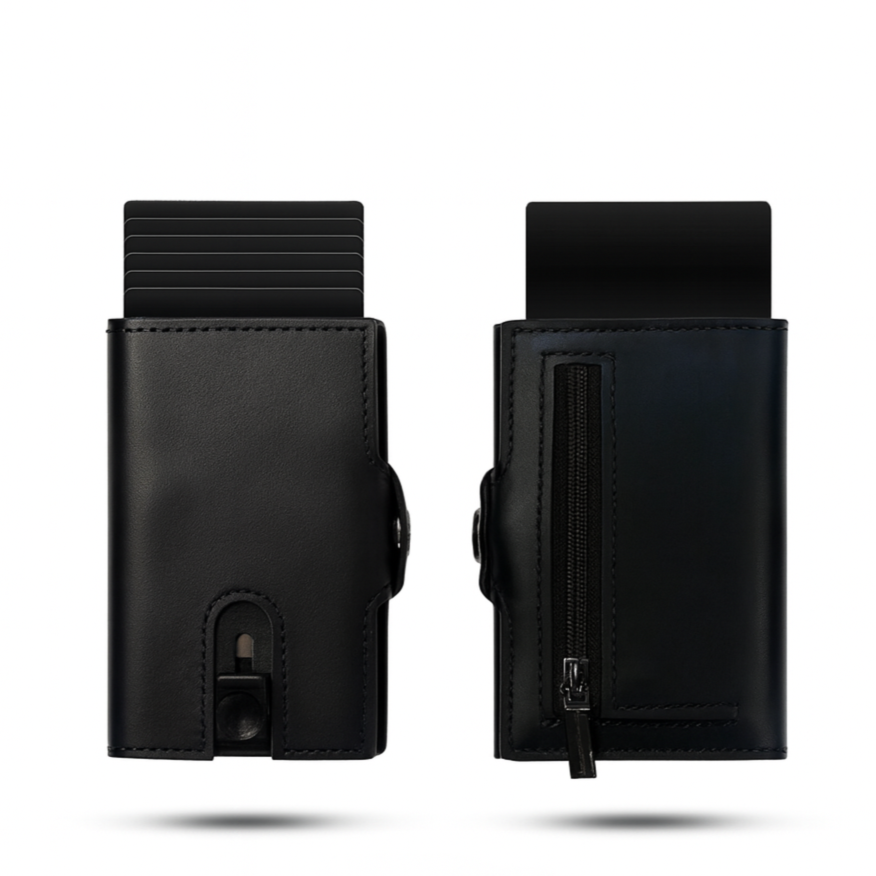 Porte carte rfid homme noir