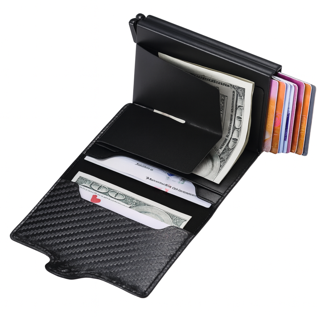 porte cartes pour homme noir