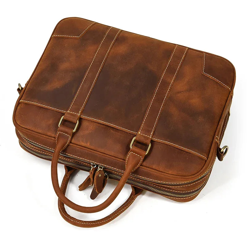 Porte-document en cuir homme