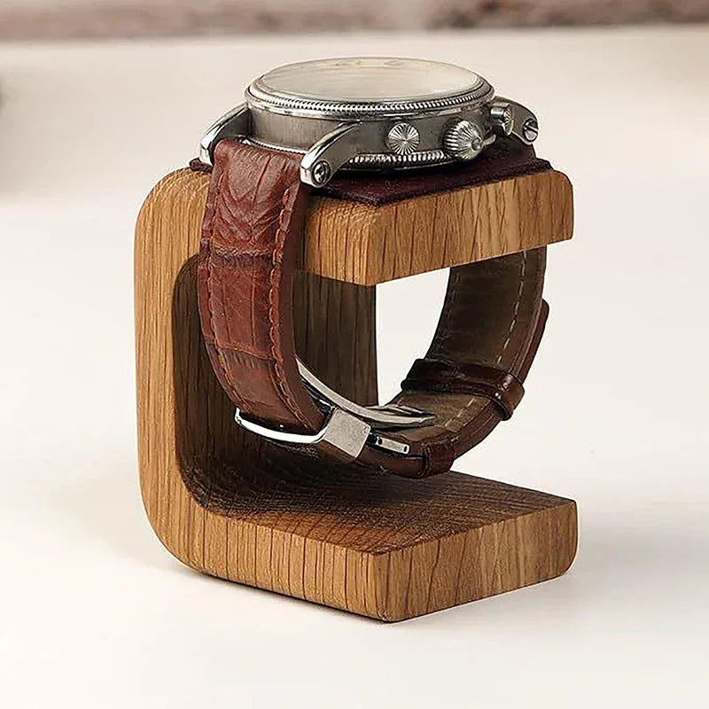 Présentoir pour montre en bois