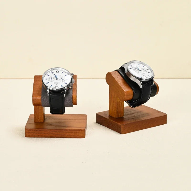 Présentoir pour montre homme en bois