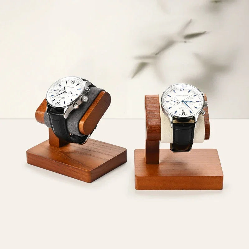 Présentoir pour montre homme en bois