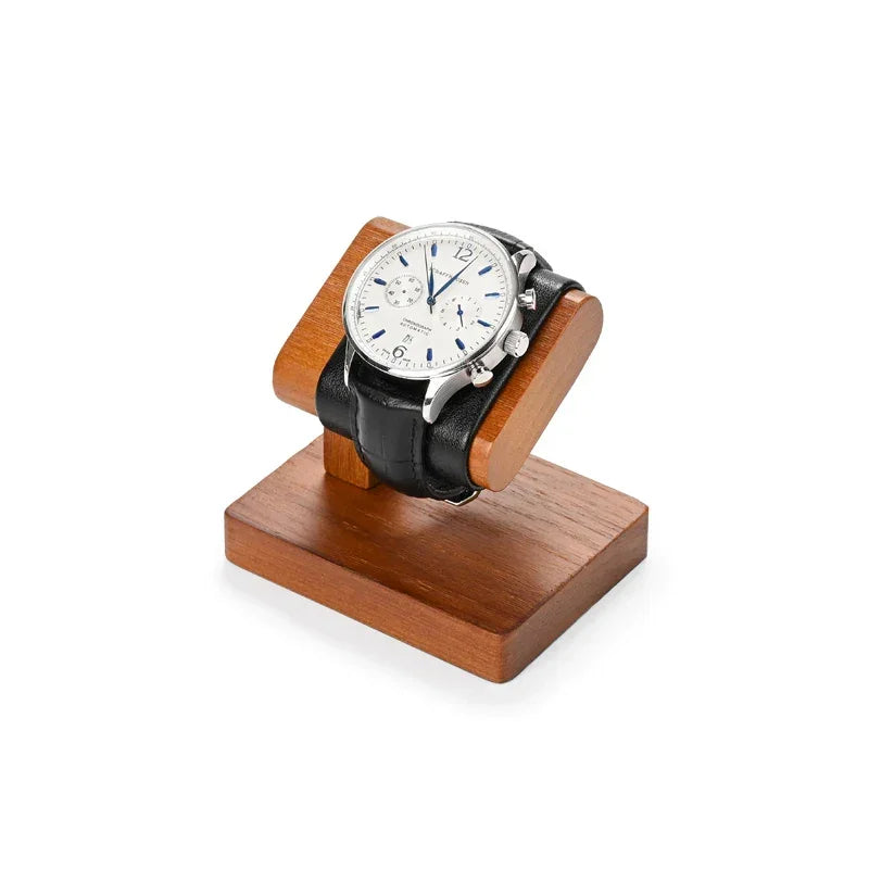 Présentoir pour montre homme en bois noir