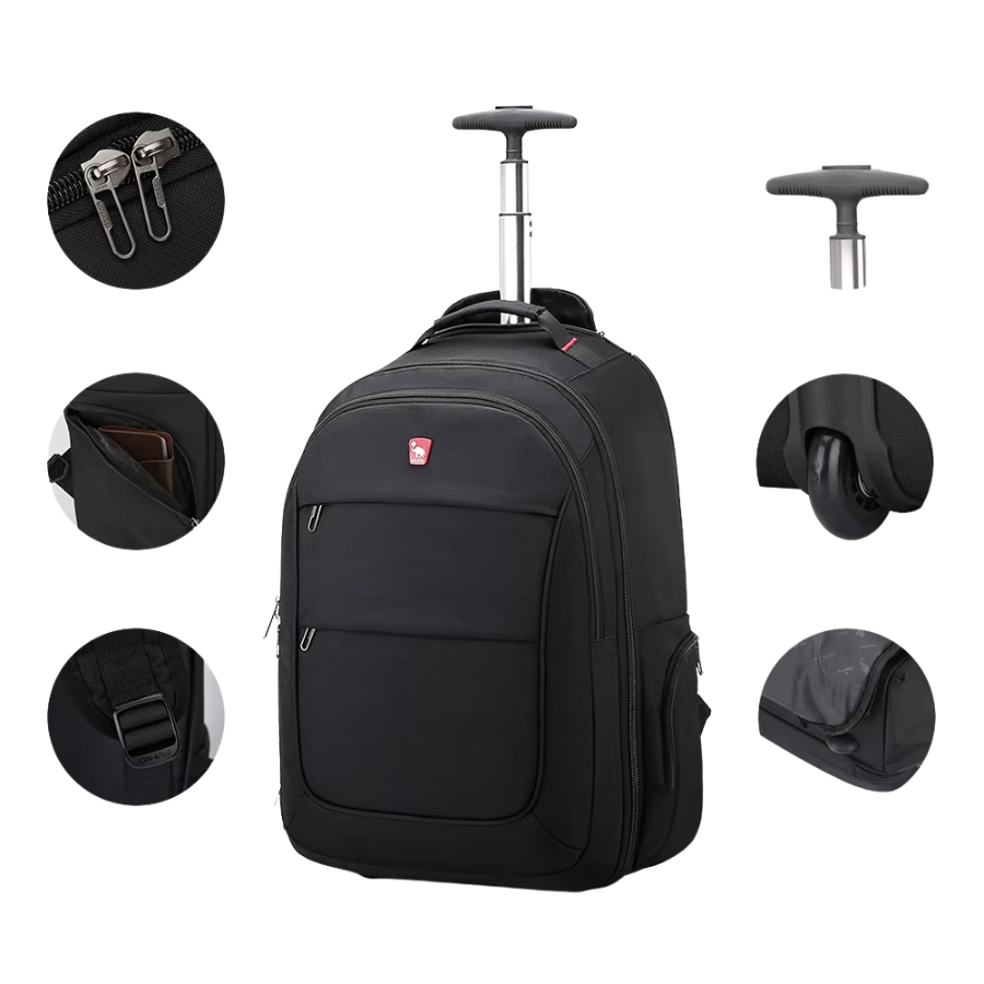 Sac à dos à roulette