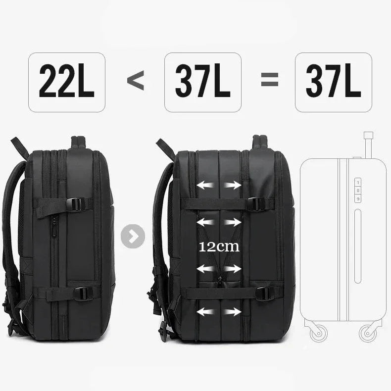 Sac à dos cabine extensible