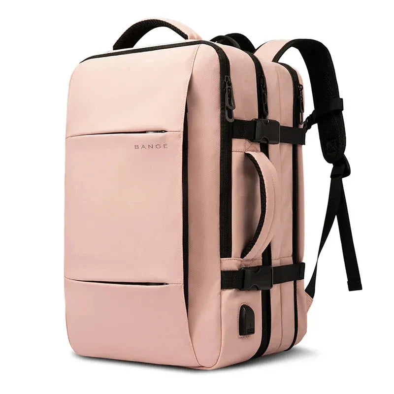 Sac à dos cabine extensible rose
