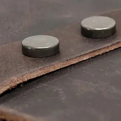 Sac à dos cuir et toile