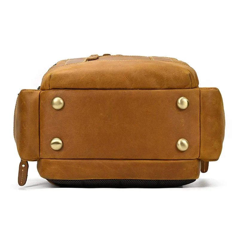 Sac à dos cuir homme vintage