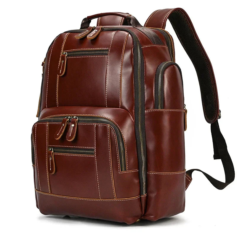 Sac à dos cuir homme vintage