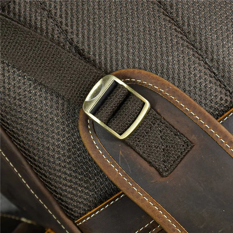 Sac à dos cuir homme vintage