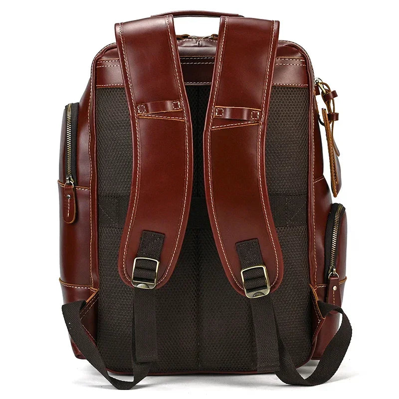 Sac à dos cuir homme vintage