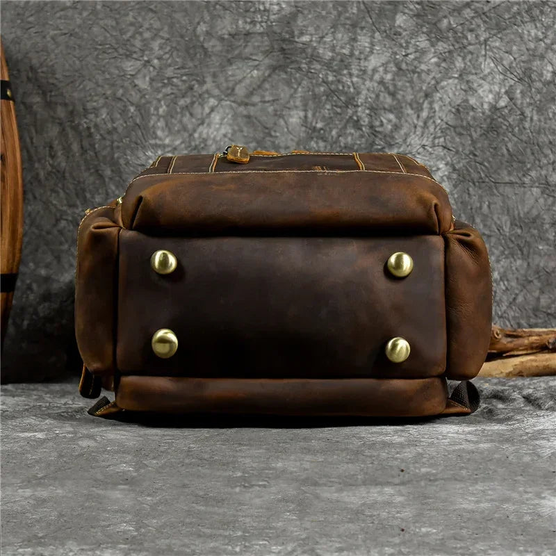 Sac à dos cuir homme vintage