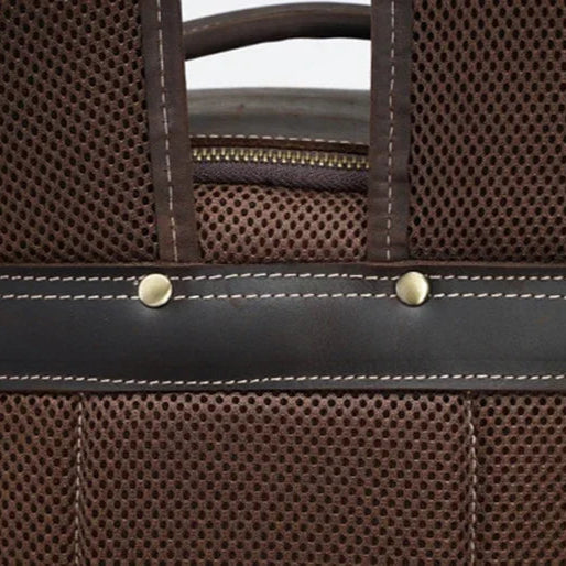 Sac à dos cuir marron homme