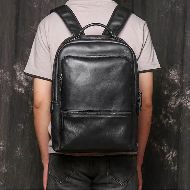 Sac à dos cuir ordinateur