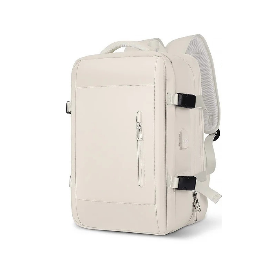 Sac à dos de voyage beige