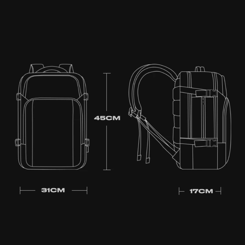 Sac à dos de voyage homme