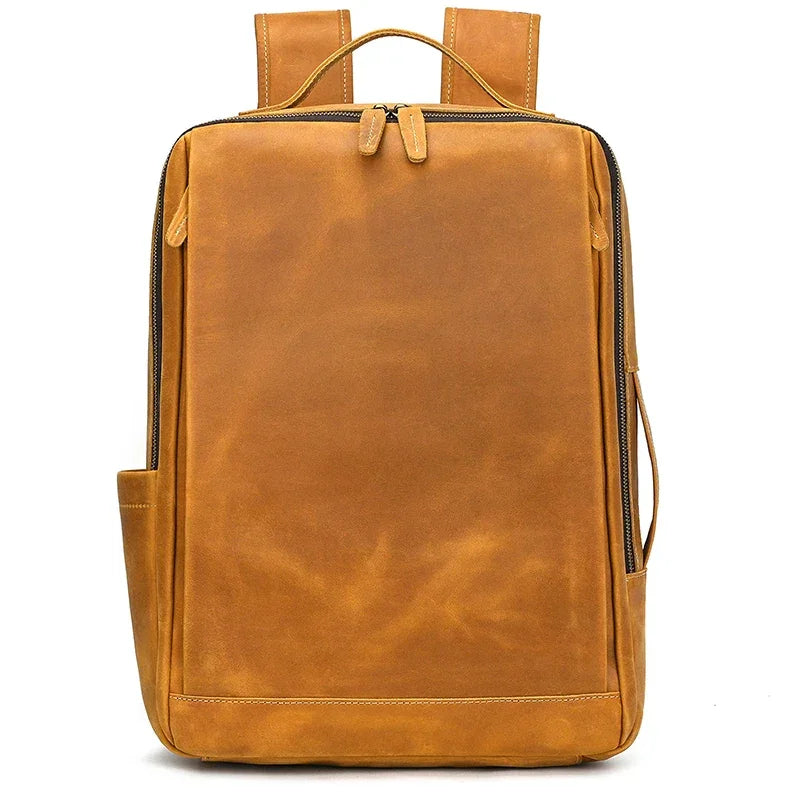 Sac à dos en cuir ergonomique