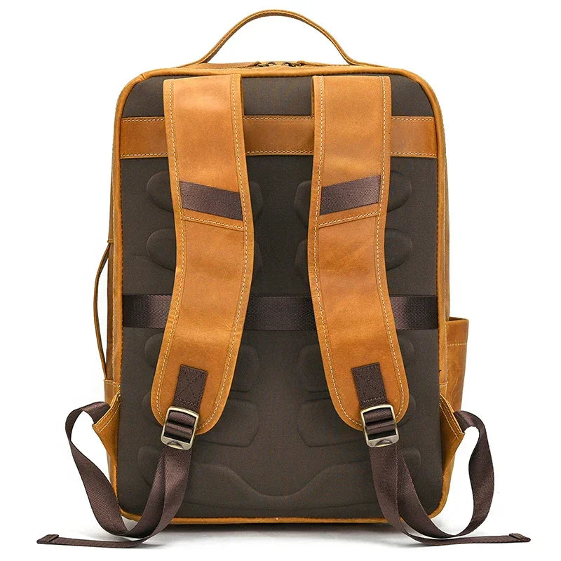 Sac à dos en cuir ergonomique