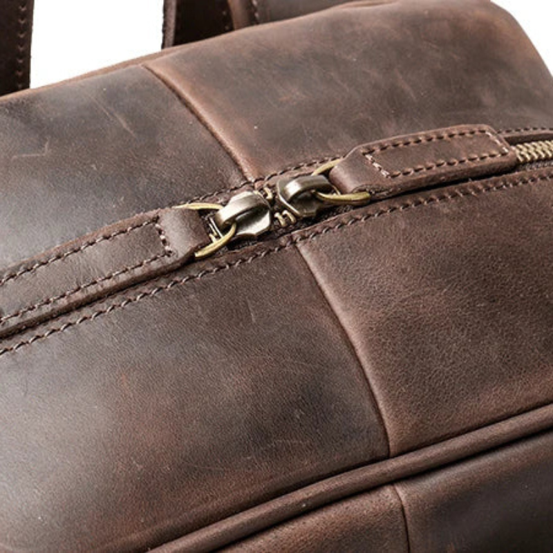 Sac à dos en cuir henri