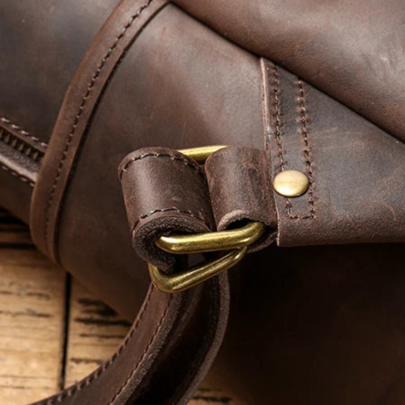 Sac à dos en cuir henri