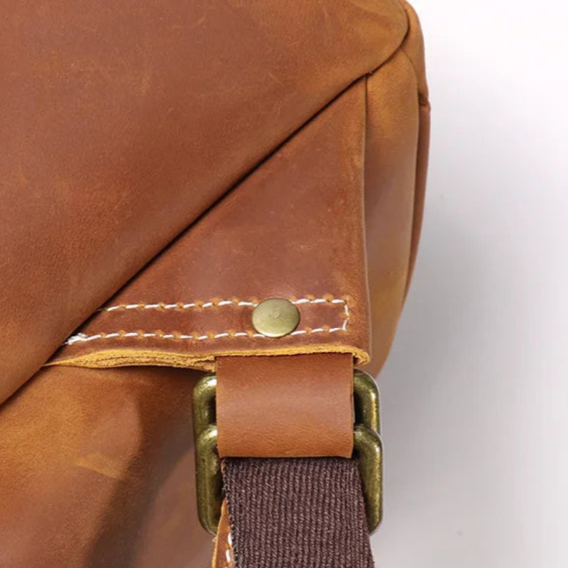 Sac à dos en cuir henri