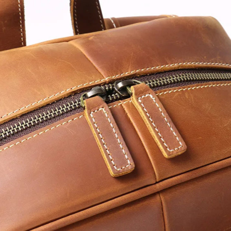 Sac à dos en cuir henri