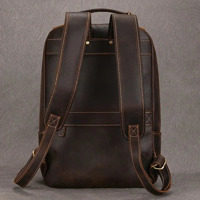 Sac à dos en cuir homme