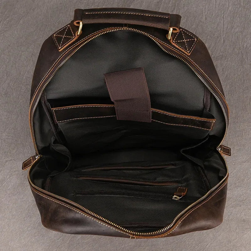 Sac à dos en cuir homme