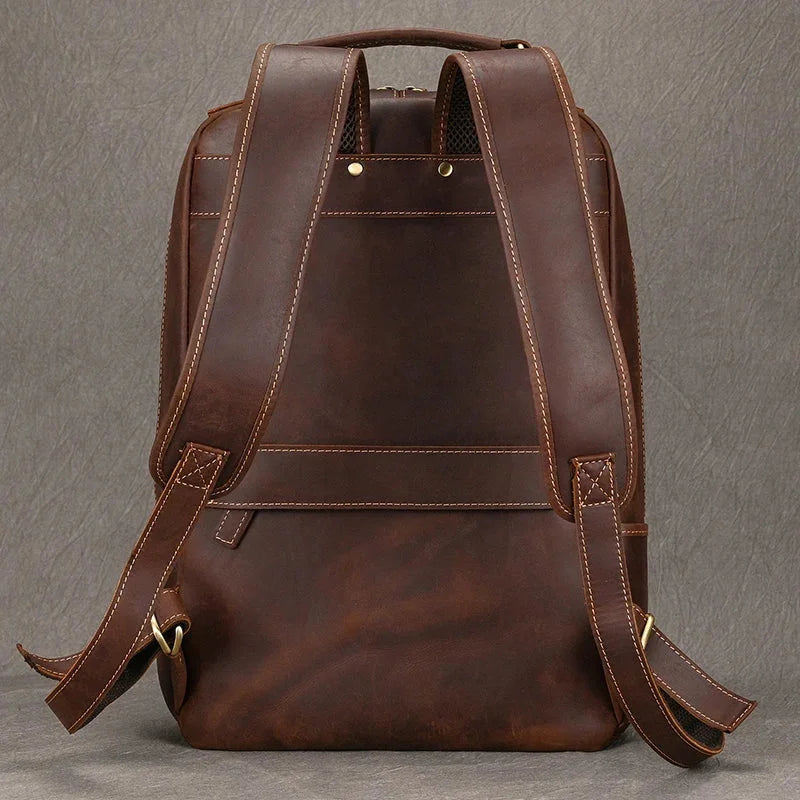 Sac à dos en cuir homme