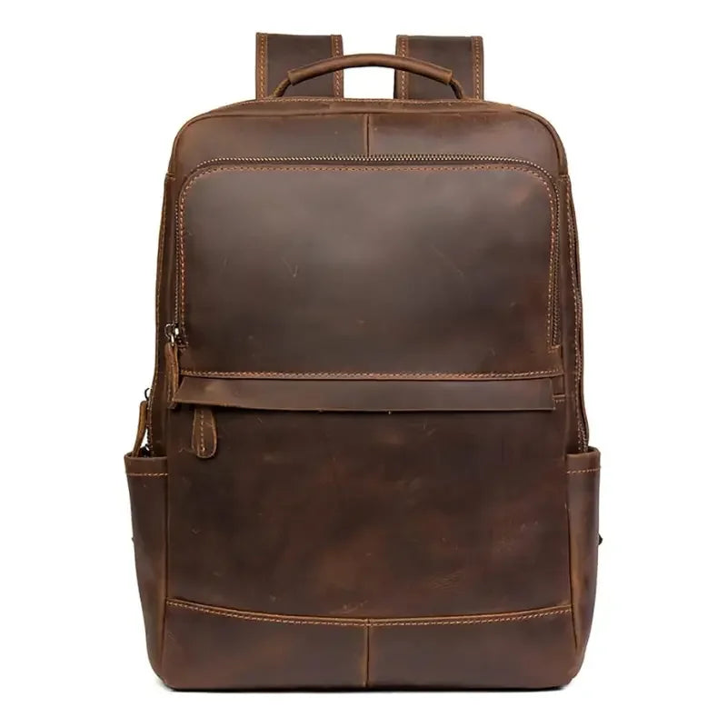 Sac à dos en cuir homme vintage