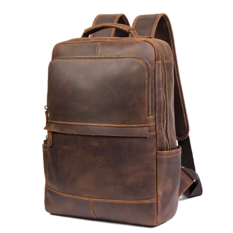 sac a dos en cuir homme vintage