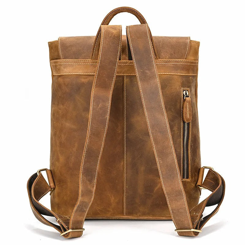 Sac à dos en cuir pour homme