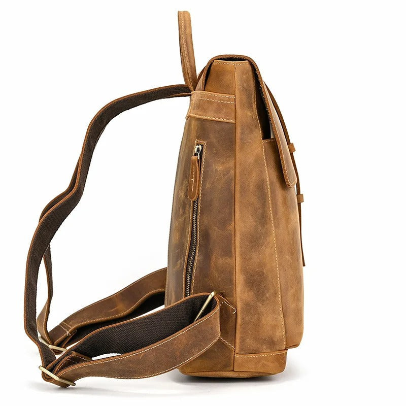 Sac à dos en cuir pour homme