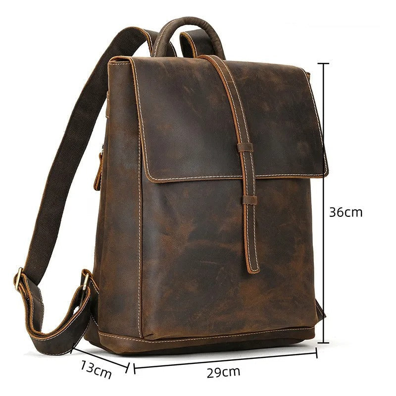 Sac à dos en cuir pour homme