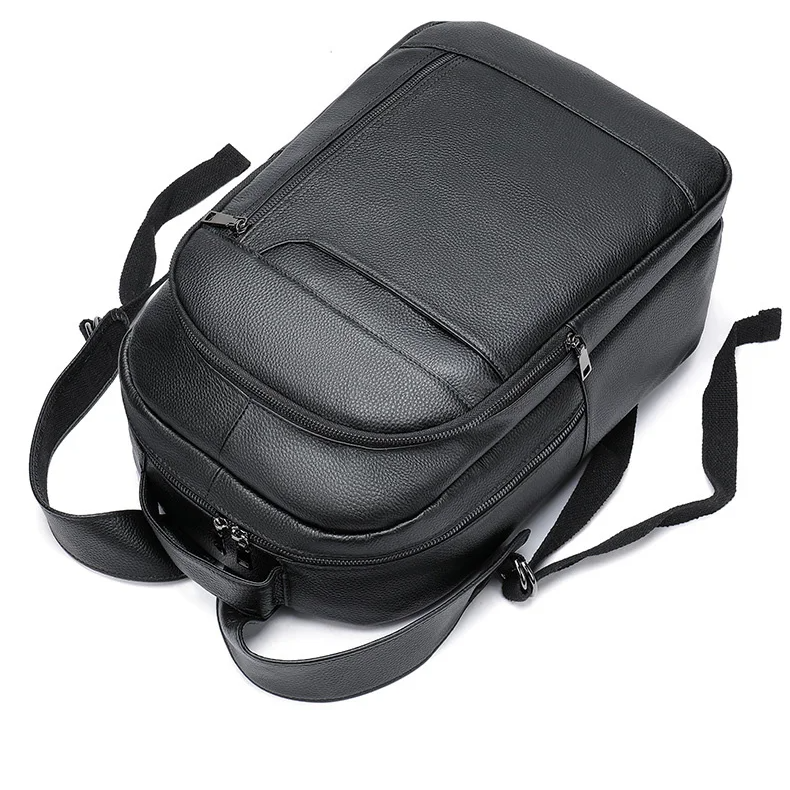 Sac à dos homme cuir noir