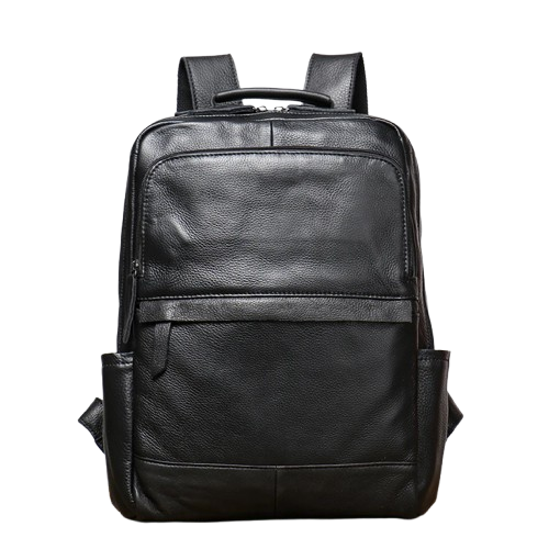 Sac à dos homme cuir noir