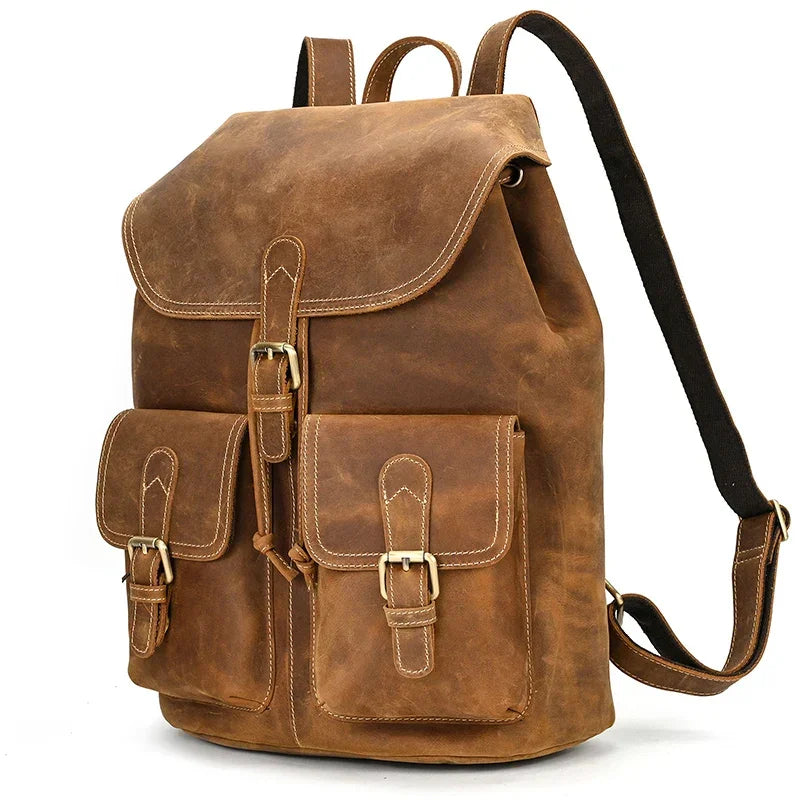 Sac à dos homme cuir vintage