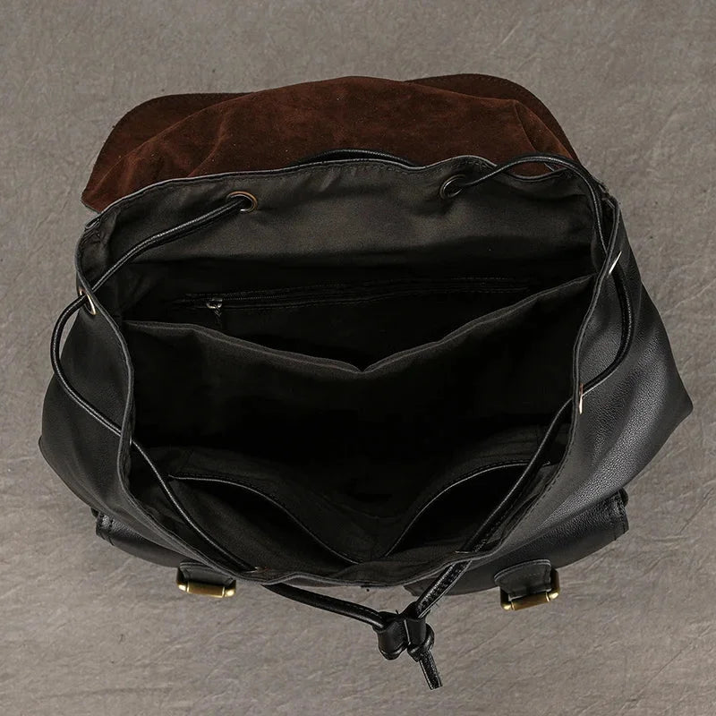 Sac à dos homme cuir vintage