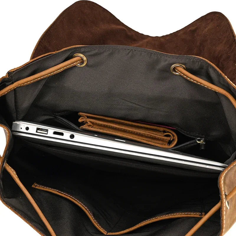 Sac à dos homme cuir vintage