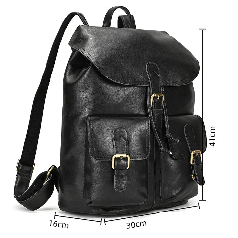 Sac à dos homme cuir vintage